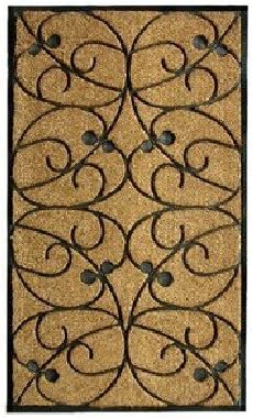 Home More 10018 Tuff Brush Apples Door Mat 30 X 48 Inches