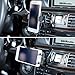 Car Air Vent Mount by Sinsun,Universal Smartphone Car Mount Holder Cradle with a Quick Release Button for iPhone 6 6S 5S 5,iPod Touch and Other Devices Unto 3 Inches Wide,Black