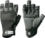 elysee® CARPENTER Kunstlederhandschuh - schwarz