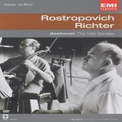 Collection Classic Archive : Mstislav Rostropovitch et Sviatoslav Richter (Beethoven - Int�grale des sonates pour violoncelle et piano) - DVD