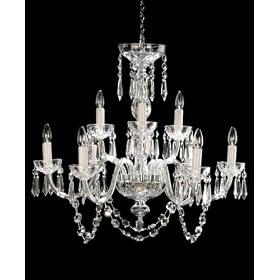 Waterford Lismore 9-Arm Chandelier by Waterford