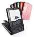 Tuff-Luv Multi-view Kunstleder Tasche case im Flip Stil (Flip Style) für Amazon Kindle 3 / 6 Zoll / 15 cm (neuseten Generation) - schwarz