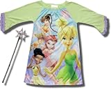 Disney Fairies, Tinkerbell "Pixies on Parade" ruffle-sleeve Nightgown w/ bonus magic wand