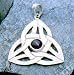 Esoterischer Schmuck|Keltischer Schmuck|Knoten und Kreuz - Keltischer Knoten Anh�nger mit Amethyst
