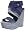 Diesel Women's Fame Strap Kloey Slingback Sandal,Indigo,7 M US