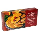 LADY WALTON'S White Chocolate Amaretto Filled Wafer Cookies, 6 -Ounce Boxes (Pack of 6)