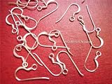 Flat French Ear Wire W/coil Sterling Silver Q.20