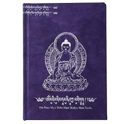 Handmade Violet Buddha Journal