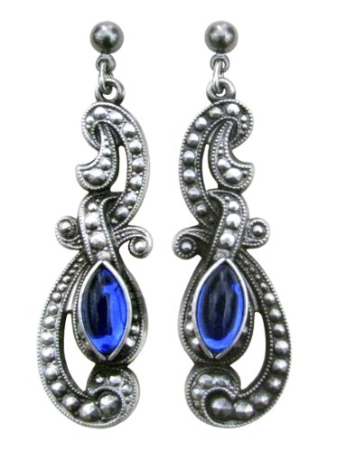 ZALA Fantasy Ohrringe aus Glas - Farbe des Steines: 
