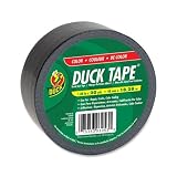Duck Brand 392875 Black Color Duct Tape, 1.88-Inch by 20 Yards, Single Roll