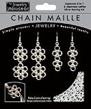 Midwest Products Chain Maille Silver Japanese Earrings Jewelry Kit