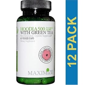 Hoodia 500, Maximize, Maximum International, 60 Veggie Caps, 12 bottles