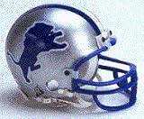 Mini Helmet Detroit Lions Riddell Replica