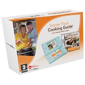 Nintendo DS Lite Turquoise Console with Cooking Guide (Nintendo DS)