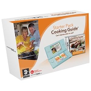 Nintendo DS Lite Turquoise Console with Cooking Guide (Nintendo DS)