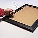 Craig Frames 1WB3BK 13 by 19-Inch Picture Frame 4-Piece Set, Smooth Finish, 1-Inch Wide, Black