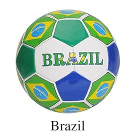World Cup 2010 - Support Your Team Series - Brazil Soccer Ball Size 5