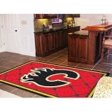 Calgary Flames NHL 5x8 Rug (60x92")"
