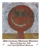 20Th Century Mexican Masters by Rufino Tamayo. Art Poster Print: 22.5 inches width by 25.75 inches height.