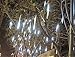 Starshine® 50cm 8 Tube 240 LEDs Meteor Shower Rain Lights Waterproof String for Wedding Party Christmas Xmas Decoration Tree (White)