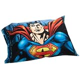 Superman Flying High Standard Reversible Pillowcase