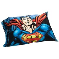 Superman Flying High Standard Reversible Pillowcase