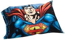 Superman Flying High Standard Reversible Pillowcase