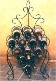 Dark Pewter Wine Rack
