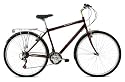 Reflex Manhattan 21sp Gents Hybrid Bike Burgundy