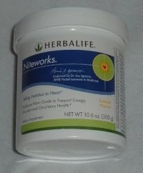 Herbalife Niteworks 10.6 Oz Support Energy cardiovascular Lemon Flavor