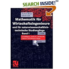 Mathematik für Wirtschaftsingenieure und für naturwissenschaftlich-technische Studiengänge Band 1 (Broschiert)