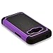 Samsung Galaxy Ace 4 Lite Case, RANZ Black/ Purple Heavy Duty Dual Layer Armored Hybrid Case Cover For Samsung Galaxy Ace 4 Lite G313ML