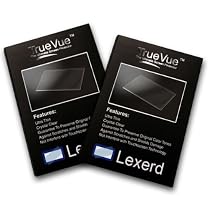 Lexerd - Navigon 8100T TrueVue Crystal Clear GPS Screen Protector (Dual Pack Bundle)