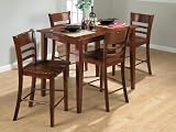 Bailey Brown Finished Counter Dining Set