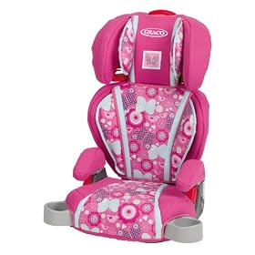 Graco Highback Turbo Booster Seat, Megan - Girl