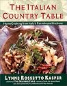 The Italian Country Table: Home Cooking from Italy's Farmhouse Kitchens