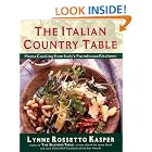 The Italian Country Table: Home Cooking from Italy's Farmhouse Kitchens by  Lynne Rossetto Kasper