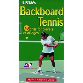 USTA's Backboard Tennis Video [VHS]