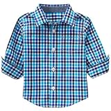GYMBOREE(ジンボリー) プラッドシャツ グレートスカイプラッド トップス長袖シャツ 2歳【並行輸入】