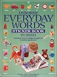 Everyday Words in Irish: Sticker Book (Usborne Everyday Words)