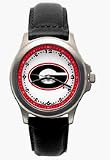 Georgia Bulldogs NCAA Women's Rookie Watch with Black Leather Band