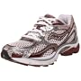 Saucony Women's Progrid Omni 8 Running Shoe,White/Silver/Red,10.5 M US