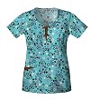 Cherokee Body Collection Stretch Poplin Top With Spandex Scrub Tops Women Cherokee Body Collection Stretch Poplin Top With Spandex Scrub Tops Women