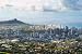 Dramatic View of Honolulu and Diamond Head from High Overhead - 36