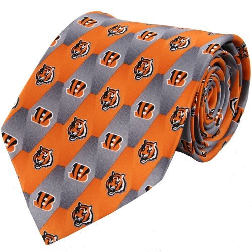 Cincinnati Bengals Silk Tie 1