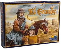 Rio Grande Games El Grande Decennial Edition Board Game