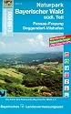 Topographische Karten Bayern, Bl.30, Naturpark Bayerischer Wald S&uuml;d: Passau-Freyung / Deggendorf-Vilshofen. Wanderwege, Radwanderwege, UTM-Gitter f&uuml;r ... des Naturparks Bayerischer Wald. (UK 50/30)