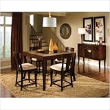 Laguna 5 Piece Counter Height Dining Table Set in Cherry
