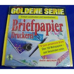 Goldene Serie. Briefpapier- Druckerei. CD-ROM f�r Windows 3.1X/95