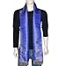 Handmade Mens Neck Scarf Silk Jacquard India 10x78 inches